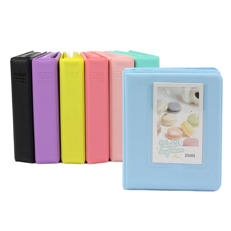 Альбом для фотографий Fujifilm Instax Mini 3 дюйма 64 кармана ярких цветов 9 8 7s 90