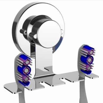 

Toothbrush Holder Suction Cup, Mirror, Tile, Wall Toothbrush Holder Wall Mounted, Toothbrush Holder For Bathroom, Does Not Fal