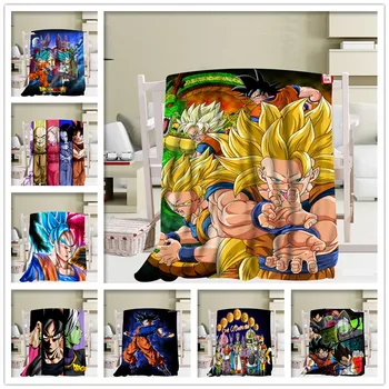 

Custom Dragon Ball Blanket Office Sofa Blanket Portable Soft Blanket Bed Plane Travel Adult Home Blanket