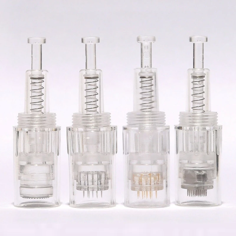 

10PCS Electric Derma Pen Needle Screw 9/12/36 Nano pin MYM Cartridge For Auto Micro-needle Tips Permanent Makeup Stamp Derma Pen