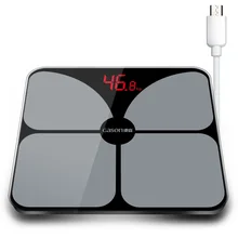 GASON A3s USB Charging font b Scales b font LED Digital Display Pattern font b Weight