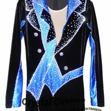 Одежда для фигурного катания на заказ для мужчин/мальчиков Модный бренд Vogue соревнования в фигурном катании костюм DR3131