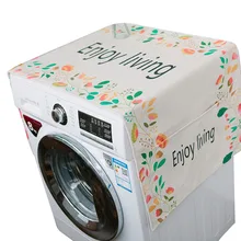 Simanfei стиральная машина барабанного типа крышка Сельский стиль пыленепроницаемые Чехлы Многофункциональный пылезащитный чехол для холодильника сумки для хранения Новинка