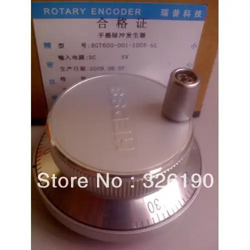 

Manual pulse generator, MPG, handwheel for CNC