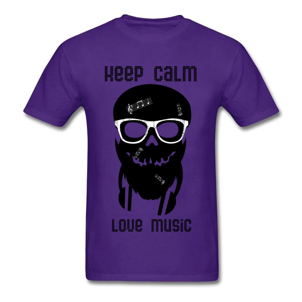 Keep calm and love music_purple