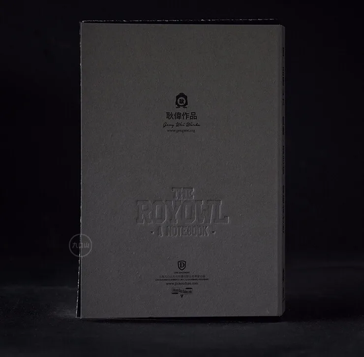 Limitada da Série da Coruja Real com Cadernos Especiais do Corte Fresco para o Desenho o Livro de Esboços p da Edição Laterais Naturais Presente b5 268 15 sketchbook b5