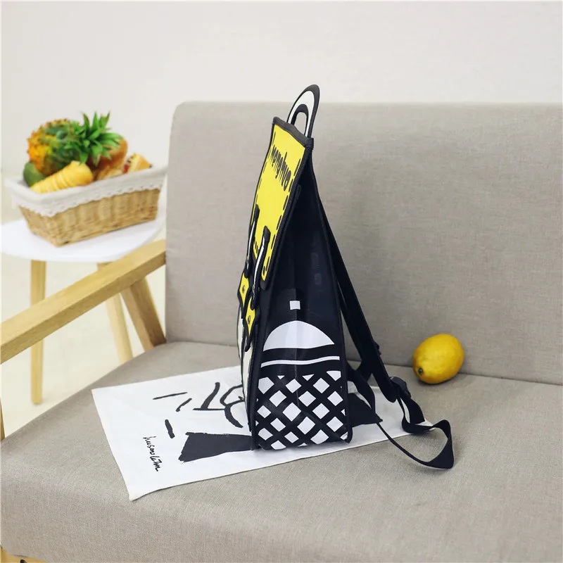 Menghuo 3D Anime Bag Cartoon Women Backpack School Bag 3D Style Canvas 2D Travel Drawing Book Mochila for Teenagers Girl Mochila (11)