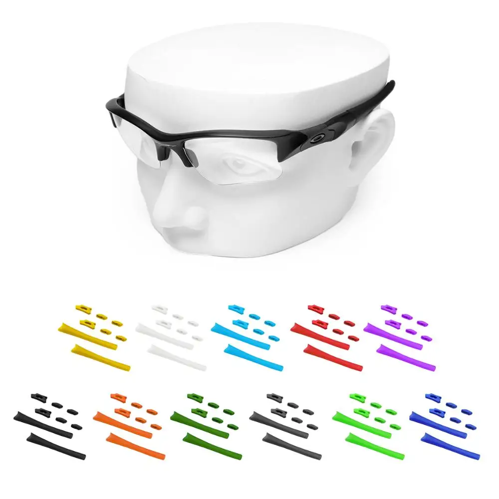 

OOWLIT Rubber Kits Nose Pads & Earsocks for Flak Jacket XLJ Sunglasses