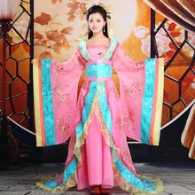 Великолепный китайский Древний Инфанта Пери большой хвост драматургического платье династии Тан платье принцессы Косплэй один размер 081606