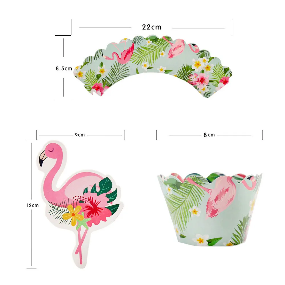 Lincaier 24PCS Pink Flamingo Party Decoration Pineapple 12pcs Topper 12Pcs Wrapper Bachelorette Wedding Table Kids Birthday Lincaier 24PCS Pink Flamingo Party Decoration Pineapple 12pcs Topper 12Pcs Wrapper Bachelorette Wedding Table Kids Birthday