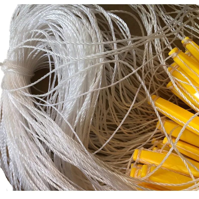H2m L40m-50m 1layer 2cm-7cm mesh fishing net china sink fishing network rede de pesca fishnet fishing accessories fish strap