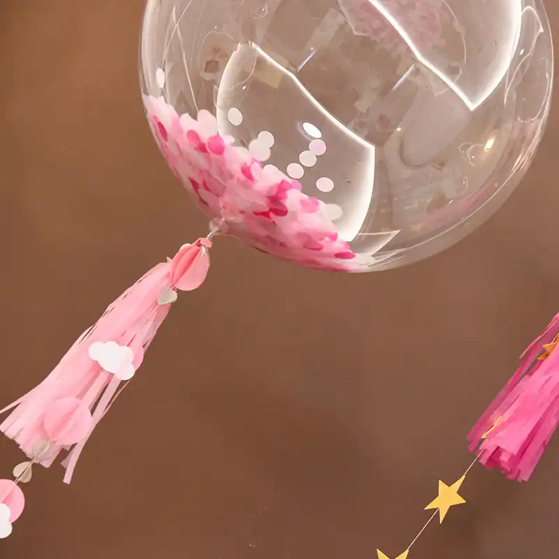 5pcs 10 18 24 36 Inch Big Transparent Balloon No Filler Birthday