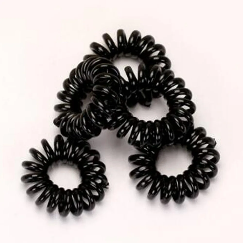 Furling 12x Elastic Girl Rubber Hair Ties Bands Headband Rope Wholesale