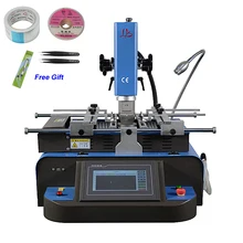 LY G580 полуавтоматическая паяльная станция BGA с горячим воздухом сварочный аппарат 3 зоны нагрева