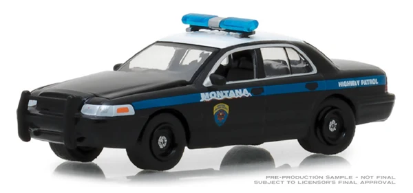 

Green Light 1:64 2001 Ford Crown Victoria Interceptor alloy toy car toys for children diecast model car Birthday gift