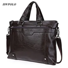 Hemming Hardware Solid Color Letter Portable Shoulder Messenger Business Bag for Men Angular angle just as