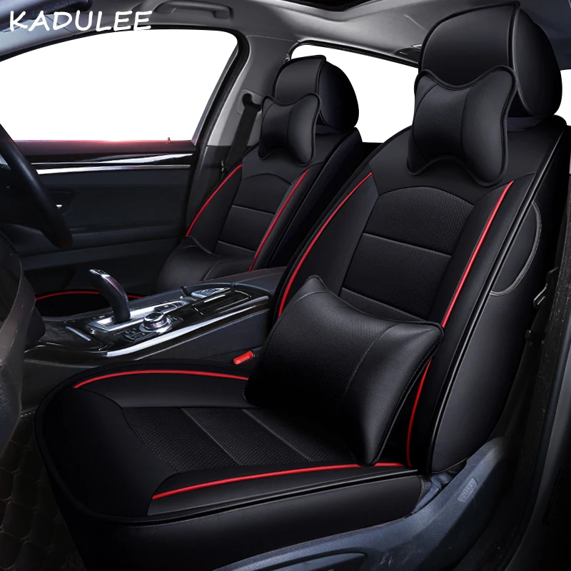 

KADULEE custom real leather car seat cover for JEEP Wrangler jk unlimited Rubicon Sahara Liberty Commander Compass patriot atuo