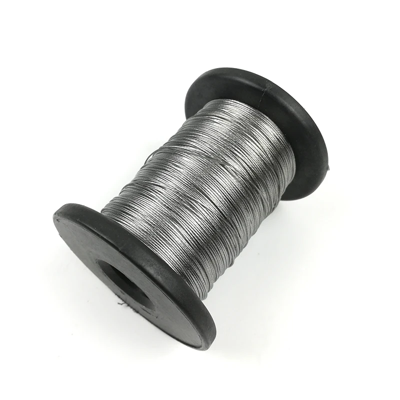 100Meter/roll Fishing line 0.3mm 0.4mm 0.5 0.6mm Diameter soft Steel Flexible Wire Rope Cable rustpr