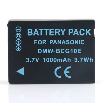 

LANFULANG DMW BCG10PP Battery - 1000mAh for Panasonic Lumix DMC-ZS7 DMC-TZ30 DMC-ZR1 DMC-ZS9 DMC-ZS15 DMW BCG10