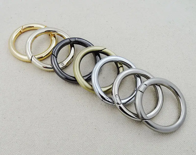 Snap Clip Trigger Spring Gate O Ring Keyring Buckle Bag Accessories Snap Clip Trigger Spring Gate O Ring Keyring Buckle Bag Accessories Rings 3 4 In Parts From Luggage Bags On Aliexpress Alibaba