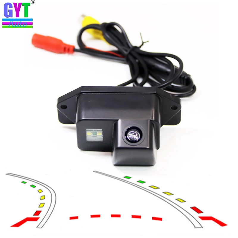 

Dynamic Trajectory Car Rear view Parking camera For Mitsubishi Lancer Reverse Backup reversing Camera CCD HD