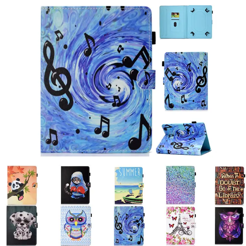 

Print PU Leather 10 inch Universal Sleeve Pouch Bags Case For Samsung Galaxy Tab A 10.1 2019 Version T510 T515 SM-T510 Tablet
