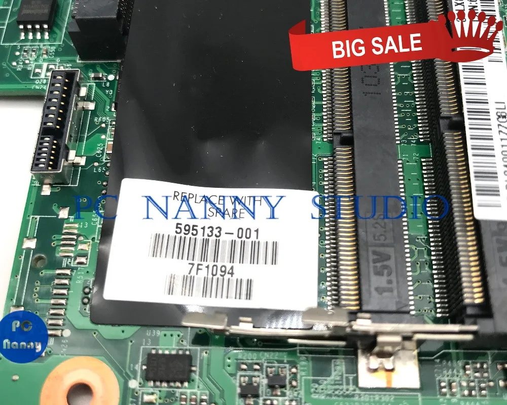 PCNANNY 463649-001 для hp Pavilion Tablet TX2000 материнская плата для ноутбука DDR2 протестирована