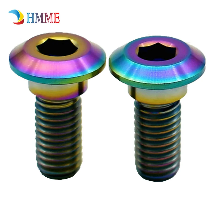 Titanium Bolts for Motorcycle Modify Caplier M8 20/25/30/33mm Shoulder