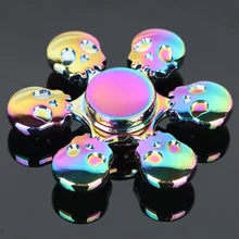 Дизайн череп голова металлический фиджет-Спиннер EDC ручной Спиннер для аутизма и СДВГ Спиннер долгое время антистресс фиджет Спиннер игрушка