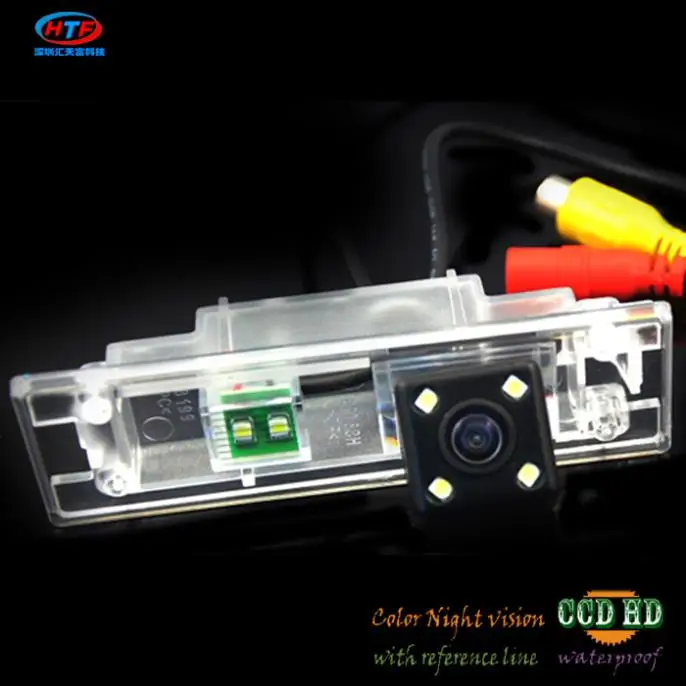 Высокое качество проводной беспроводной HD CCD светодиодный ночного видения Автомобильная резервная камера для парковки для Mini Countryman BMM 120I cooper водонепроницаемый - Название цвета: wire CCD