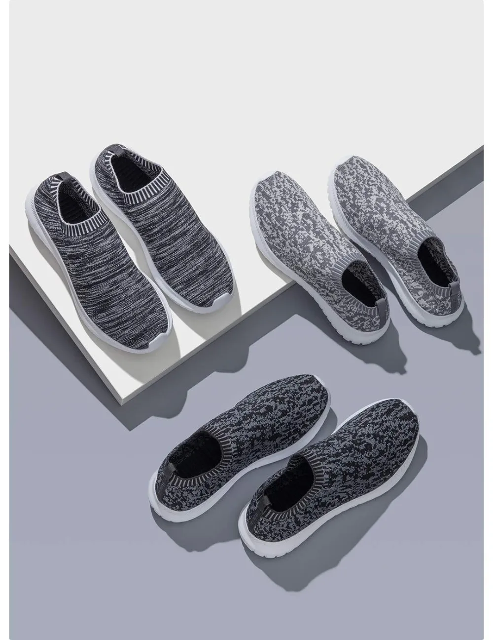 Xiaomi Mijia U REVO; модные классические кроссовки; дышащая обувь; слипоны на платформе; мягкая обувь на плоской подошве для ходьбы; износостойкая обувь