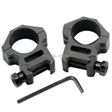 Новинка 25,4 мм 1 дюйм " кольца 2 шт средний профиль скопы крепление для 20 мм Пикатинни прицел с креплением Вивер рейку