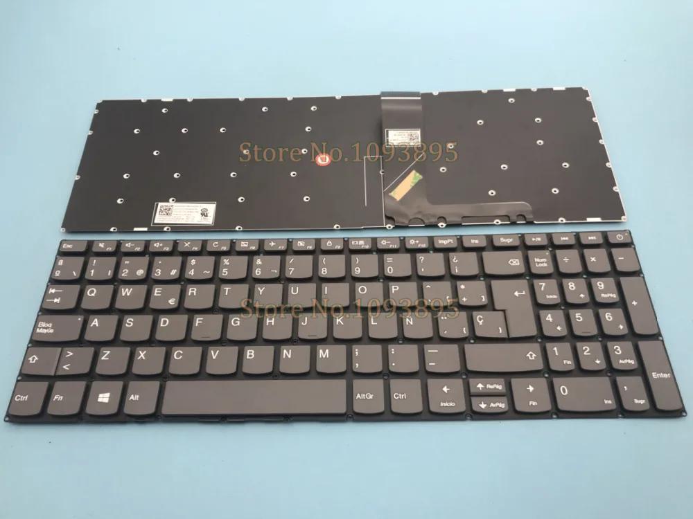 Новая клавиатура с испанской раскладкой для ноутбука Lenovo Ideapad 720-15IKB 330-15ich 330-17ich 15 6