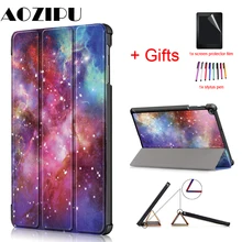 Чехол Funda для samsung Galaxy Tab A 10,1 SM-T510 SM-T515 чехол-подставка из искусственной кожи для samsung Tab A 10,1 T510 T515 чехол