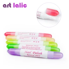 Ручка для удаления лака для ногтей+ сменные насадки сменные инструменты для очистки