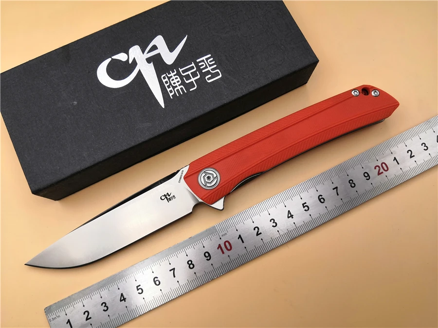 CH CH3002-G10 складной Ножи D2 лезвие G10 ручка шарик подшипника Утилита открытый ужин Ножи EDC/карман/Кемпинг/Ножи