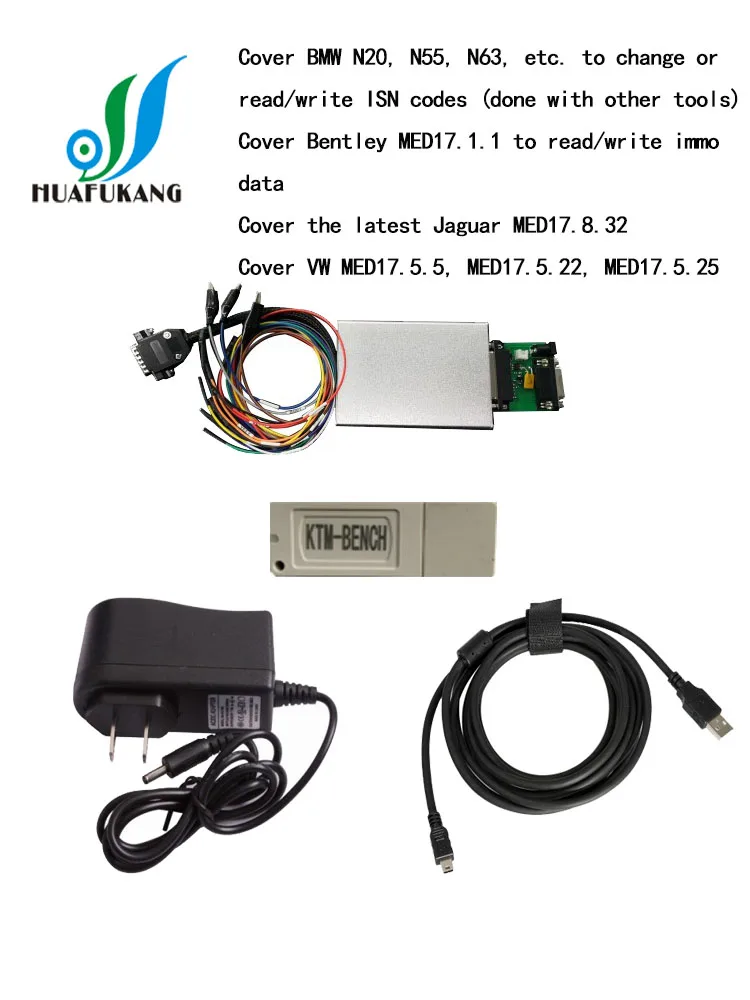 PROD 33014482180 V1.20BENCH Professional ECU Programmer Tool Supports
BOOT+BENCH 2Ways Read&Write Without Disassemble ECUs