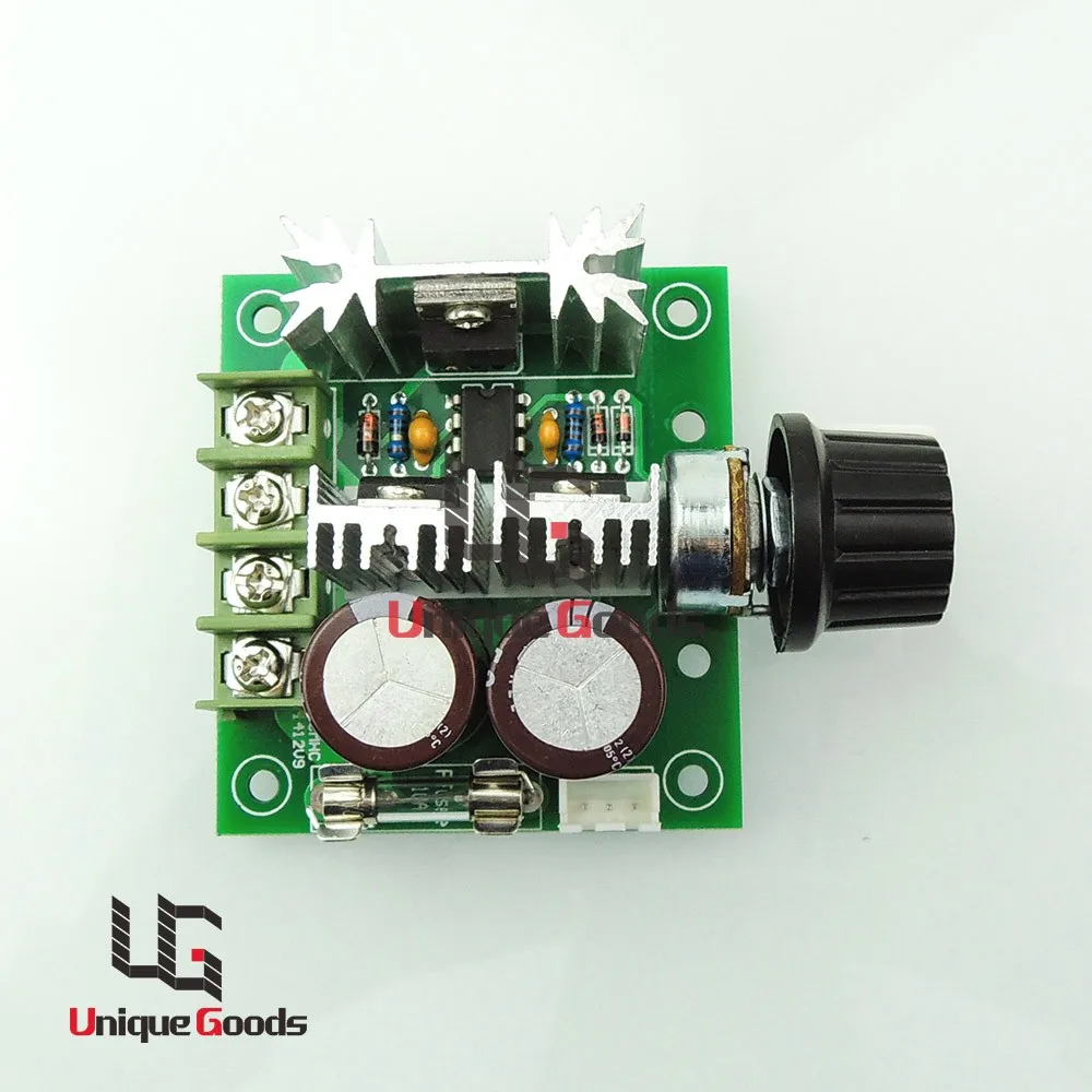 Manufacture Supply 12V 24V 30V 40V 10A Pulse PWM DC Motor Speed Control Switch For DIY Hobby