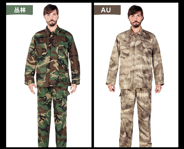 Мужская Военная униформа, уличная армейская камуфляжная Боевая форма, мужской Тактический Костюм, наборы BDU CS, тренировочная куртка и штаны