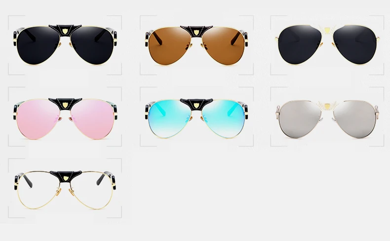 mens summer sunglasses women mirror 9066 detail (2)
