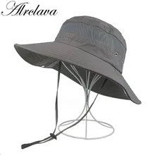 Летняя мужская и женская шляпа из сетчатой дышащей сетки Bob Hiking'Beanie Poloes hatsсолнцезащитная Рыбацкая шляпа шапочка для бассейна анти-УФ Солнцезащитная шляпа