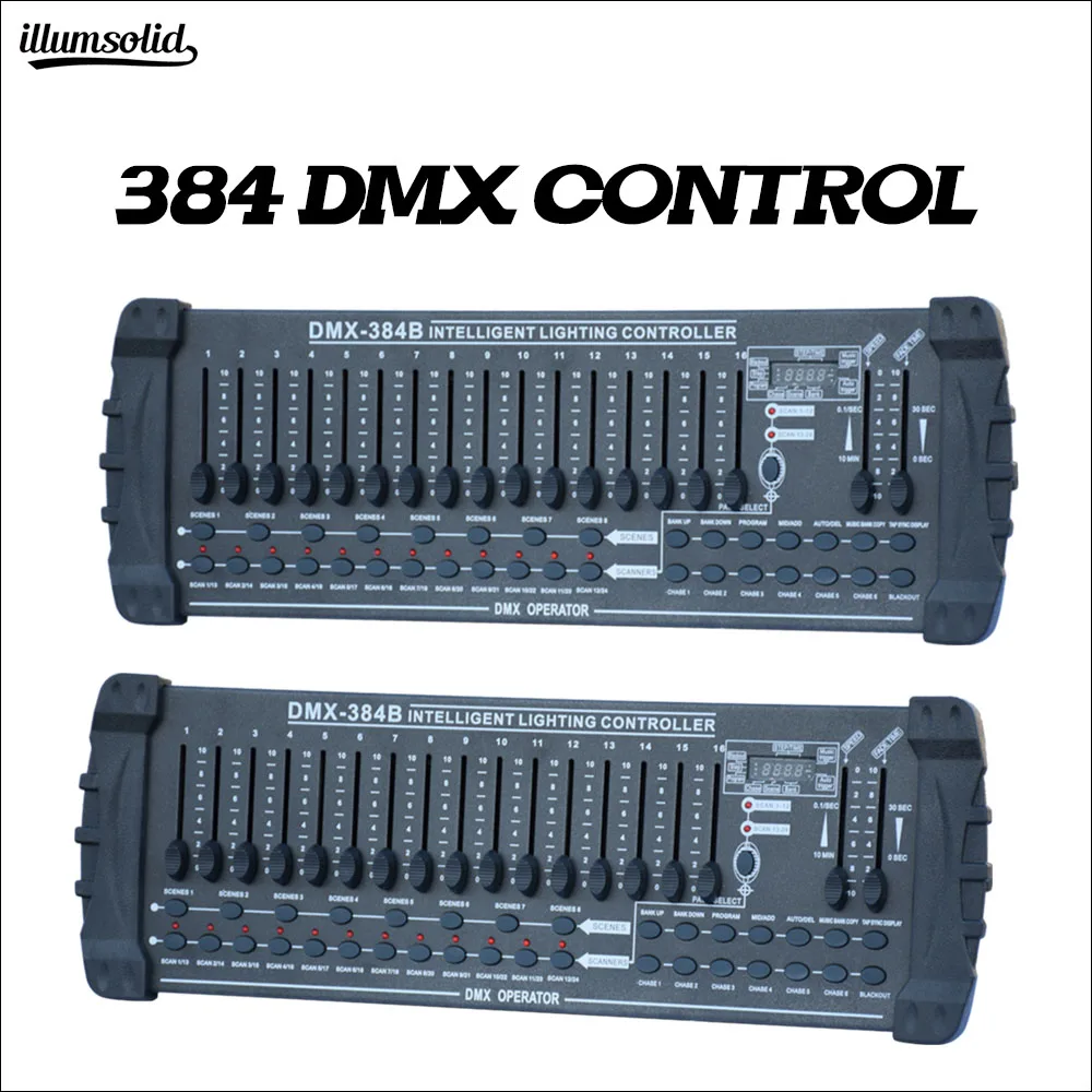 

384 dmx controller stage performance led bar dmx 512 stage device gobo beam control 2pieces/lot