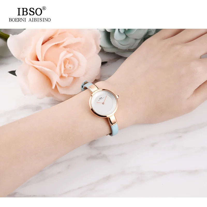 Женские кварцевые часы с ремешком из натуральной кожи|montre fashion|montre femmemontre casual femme |