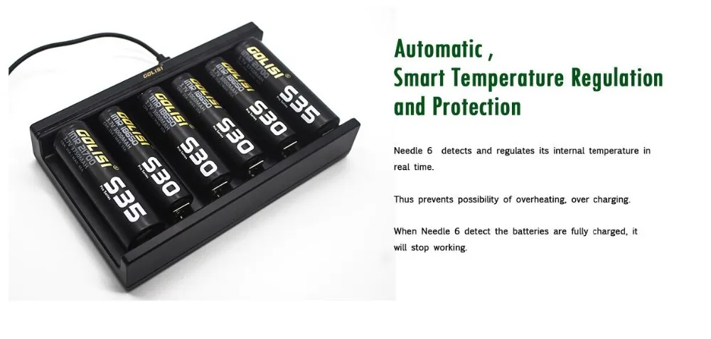 Golisi Needle 6 Smart USB Charger-5