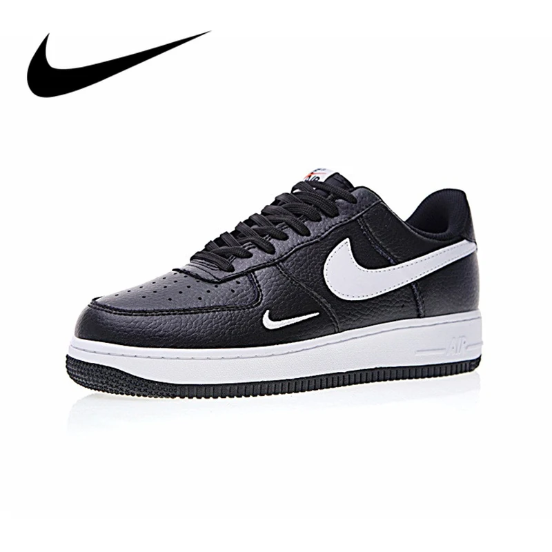 

Nike Air Force 1 Low Mini Swoosh Men's Skateboarding Shoes Sport Outdoor Sneakers Comfortable Breathable 2019 New Arrival 820266