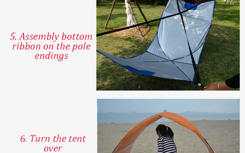 Verão ao ar Leve Portátil Shelter Praia Tenda Livre Jardim Sol Toldo Sombra Dossel Fácil Instalação Acampamento Pesca Caminhadas Sun 27 Barraca de sol