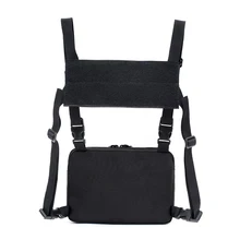 Многофункциональные нагрудные сумки регулируемые тактические портативные нагрудные сумки для наружного использования Новые