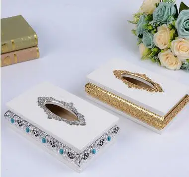 

European wooden tissue dispenser tissue holder tissue napkin box for home decoration tempat tissue box ZJ045