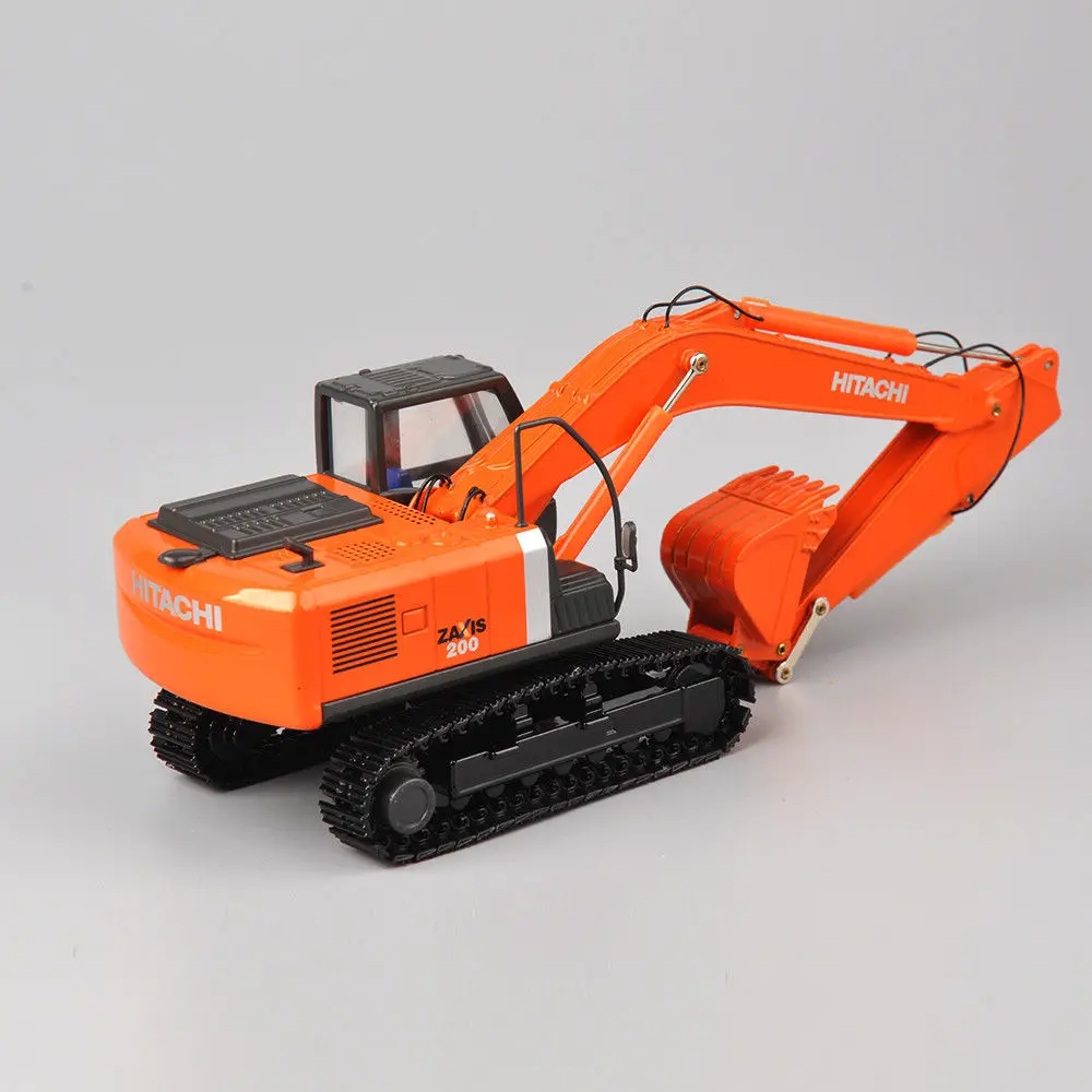 Hiachi 1/50 масштаб Zaxis ZH200 экскаватор литая модель треков автомобиль игрушки грузовик автомобиль литье под давлением Модель Коллекция литья под давлением