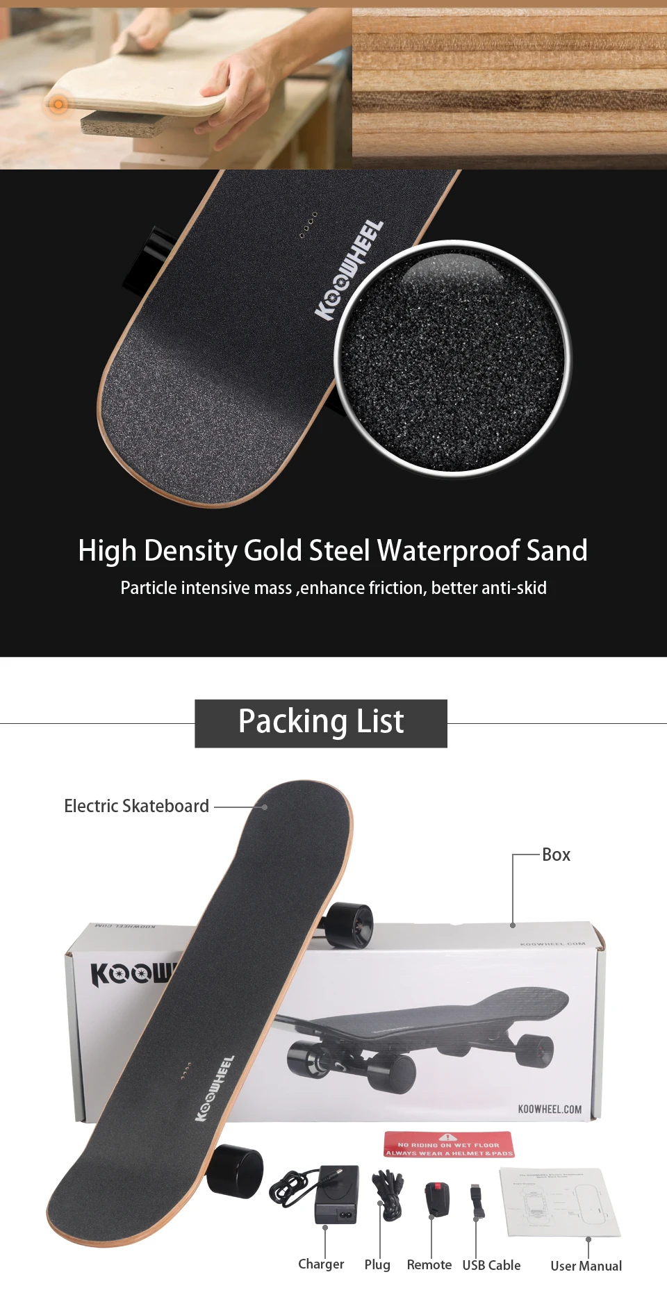 Koowheel 4 Wheels Self Balancing Scooter Dual Hub Motor Longboard Smart Hoverboard Waterproof Electric Skateboard Max 30kmh (14)